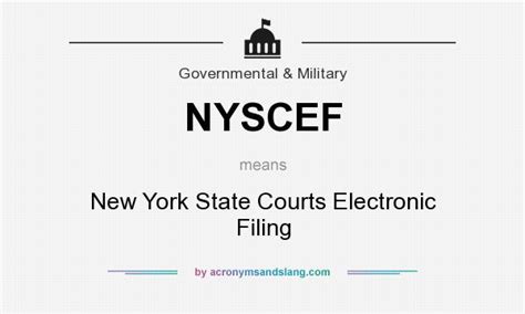 efile new york courts supreme nyscef